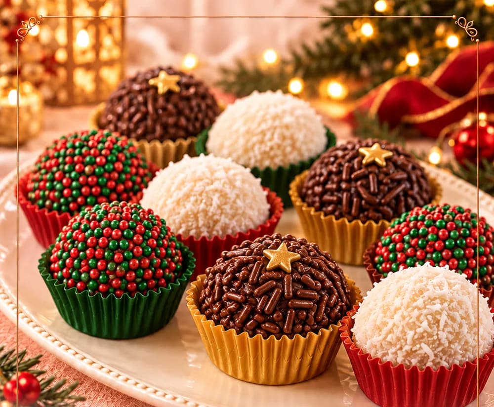 Brigadeiro Natalino Gourmet